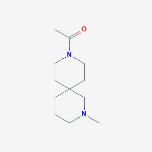 1-{2-Methyl-2,9-diazaspiro[5.5]undecan-9-yl}ethan-1-one