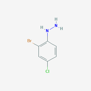 (2-Bromo-4-chlorophenyl)hydrazine
