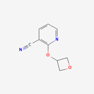 2-(Oxetan-3-yloxy)pyridine-3-carbonitrile