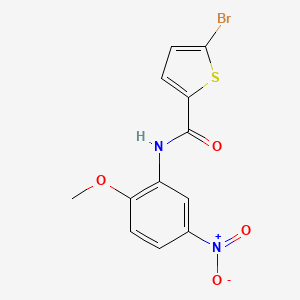 5-bromo-N-(2-methoxy-5-nitrophenyl)thiophene-2-carboxamide