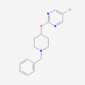2-(1-Benzylpiperidin-4-yl)oxy-5-chloropyrimidine