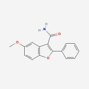 5-Methoxy-2-phenyl-1-benzofuran-3-carboxamide