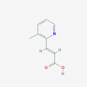 3-(3-Methylpyridin-2-yl)prop-2-enoic acid