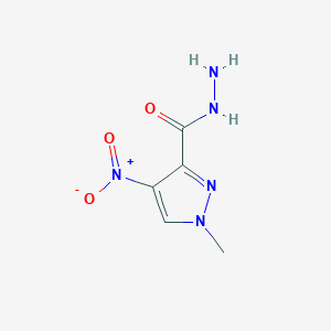 1-methyl-4-nitro-1H-pyrazole-3-carbohydrazide