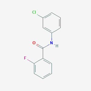 N-(3-chlorophenyl)-2-fluorobenzamide