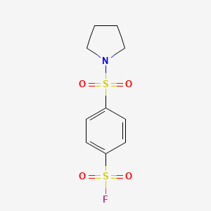 4-Pyrrolidin-1-ylsulfonylbenzenesulfonyl fluoride