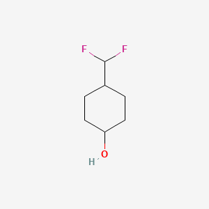 4-(Difluoromethyl)cyclohexan-1-ol