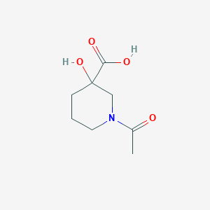 1-Acetyl-3-hydroxypiperidine-3-carboxylic acid