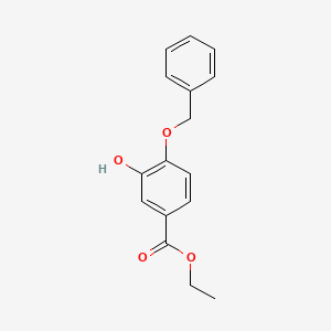 Ethyl 4-(benzyloxy)-3-hydroxybenzoate