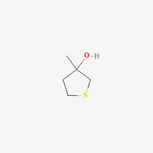 molecular formula C5H10OS B2462134 3-Methylthiolan-3-ol CAS No. 144877-33-8