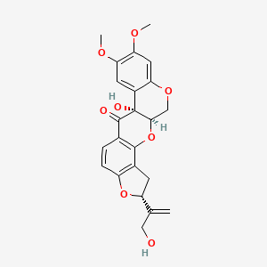 molecular formula C23H22O8 B2462359 Dabinol CAS No. 41993-79-7