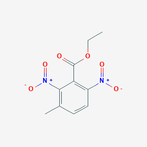 molecular formula C10H10N2O6 B2462374 Ethyl 3-methyl-2,6-dinitrobenzoate CAS No. 103041-13-0