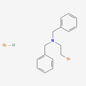 molecular formula C16H19Br2N B2462446 Dibenzyl(2-bromoethyl)amine hydrobromide CAS No. 115002-69-2