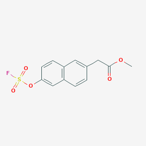 Methyl 2-(6-fluorosulfonyloxynaphthalen-2-yl)acetate