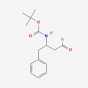 N-Boc-(+/-)-3-amino-4-phenylbutanal