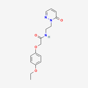 2-(4-ethoxyphenoxy)-N-(2-(6-oxopyridazin-1(6H)-yl)ethyl)acetamide