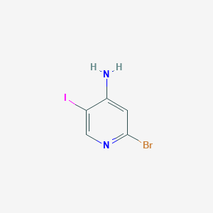 2-Bromo-5-iodopyridin-4-amine