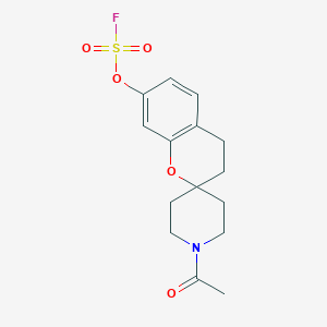 1'-Acetyl-7-fluorosulfonyloxyspiro[3,4-dihydrochromene-2,4'-piperidine]