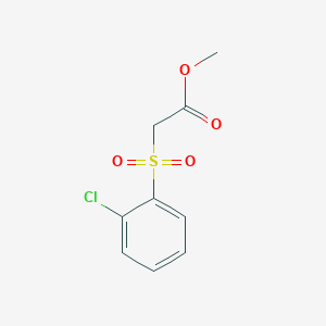 Methyl [(2-chlorophenyl)sulfonyl]acetate