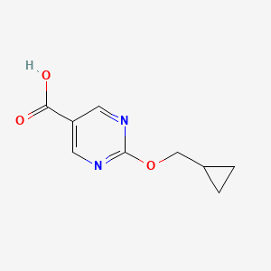 2-(Cyclopropylmethoxy)pyrimidine-5-carboxylic acid