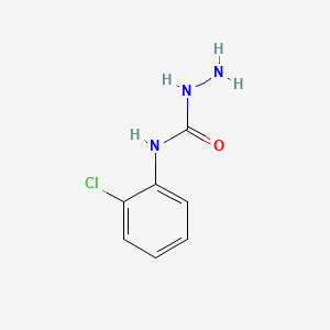 molecular formula C7H8ClN3O B2462533 N-(2-Chlorophenyl)hydrazinecarboxamide CAS No. 35580-76-8