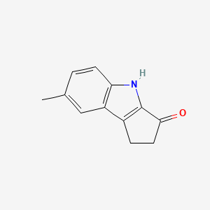 7-methyl-1,2-dihydrocyclopenta[b]indol-3(4H)-one
