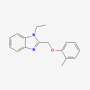 1-Ethyl-2-o-tolyloxymethyl-1H-benzoimidazole