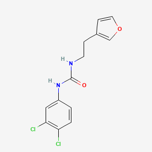 1-(3,4-Dichlorophenyl)-3-[2-(furan-3-YL)ethyl]urea