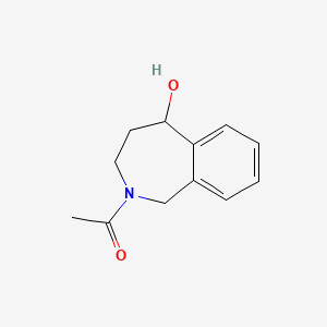 1-(5-hydroxy-2,3,4,5-tetrahydro-1H-2-benzazepin-2-yl)ethan-1-one