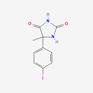 5-(4-Iodophenyl)-5-methylimidazolidine-2,4-dione