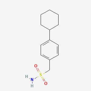 molecular formula C13H19NO2S B2462748 (4-Cyclohexylphenyl)methanesulfonamide CAS No. 2060042-31-9