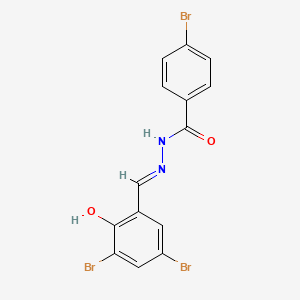 molecular formula C14H9Br3N2O2 B2462757 1-Hexanol-d13 
