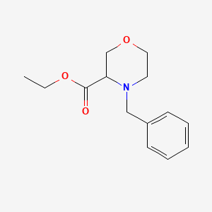 B2462949 Ethyl 4-benzylmorpholine-3-carboxylate CAS No. 106910-85-4; 1219383-86-4