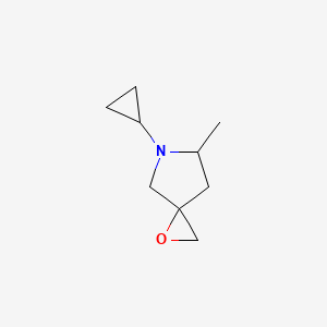 6-Cyclopropyl-5-methyl-1-oxa-6-azaspiro[2.4]heptane