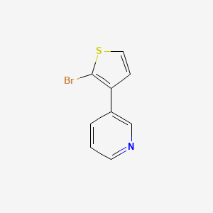 3-(2-Bromothiophen-3-yl)pyridine