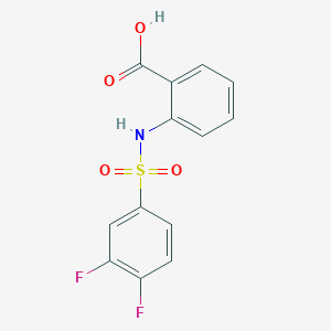 2-(3,4-Difluorobenzenesulfonamido)benzoic acid