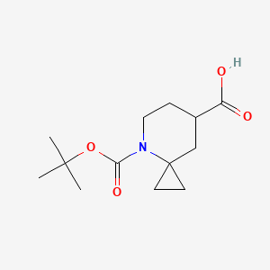 4-(tert-Butoxycarbonyl)-4-azaspiro[2.5]octane-7-carboxylic acid