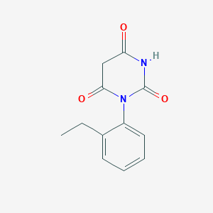 1-(2-ethylphenyl)pyrimidine-2,4,6(1H,3H,5H)-trione