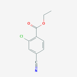 B2463332 Ethyl 2-chloro-4-cyanobenzoate CAS No. 220389-14-0
