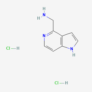 (1H-Pyrrolo[3,2-c]pyridin-4-yl)methanamine dihydrochloride
