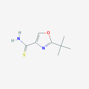 2-tert-Butyl-1,3-oxazole-4-carbothioamide
