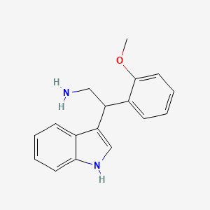 2-(1H-indol-3-yl)-2-(2-methoxyphenyl)ethanamine