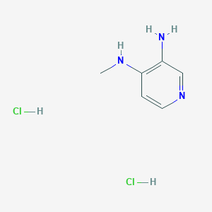 4-N-Methylpyridine-3,4-diamine;dihydrochloride