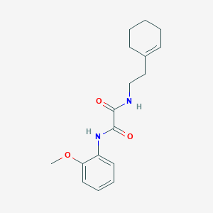 N-[2-(cyclohexen-1-yl)ethyl]-N'-(2-methoxyphenyl)oxamide