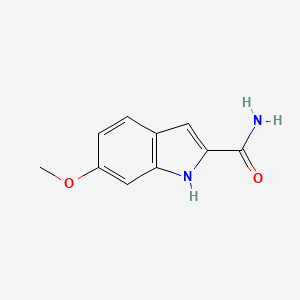 6-methoxy-1H-indole-2-carboxamide