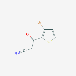 3-(3-Bromothiophen-2-yl)-3-oxopropanenitrile