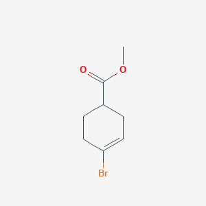 molecular formula C8H11BrO2 B2464016 Methyl 4-bromocyclohex-3-ene-1-carboxylate CAS No. 1820674-25-6