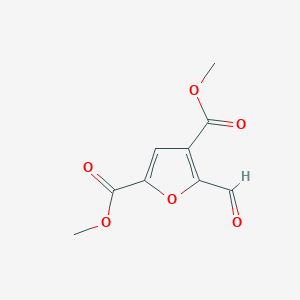 Dimethyl 5-formylfuran-2,4-dicarboxylate