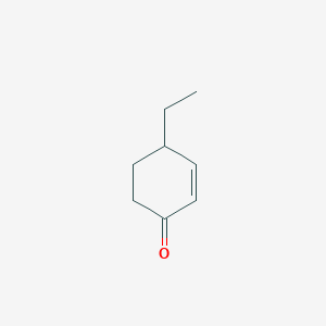 molecular formula C8H12O B2464039 4-Ethylcyclohex-2-en-1-one CAS No. 5515-77-5