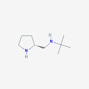 molecular formula C9H20N2 B2464088 tert-butyl({[(2R)-pyrrolidin-2-yl]methyl})amine CAS No. 1846717-19-8